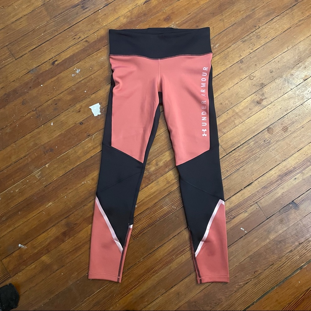 Compression leggings peach color